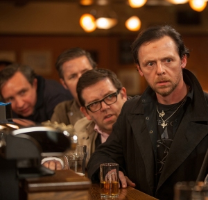 Nick Frost (left) and Simon Pegg (right) in 'The World's End'.
